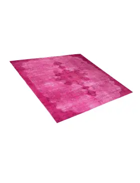 Rot Persien Persischer Vintage Teppich 205 x 205 cm - view 2