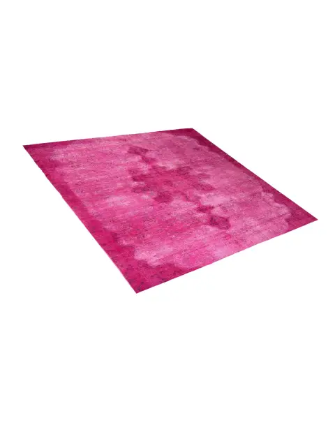 Rojo Persia Alfombra persa vintage 205 x 205 cm - view 2
