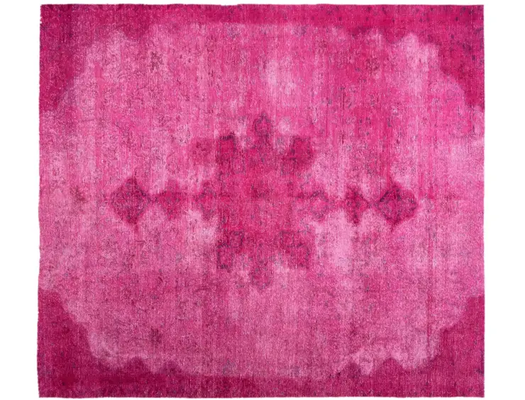 Rot Persien Persischer Vintage Teppich 250 x 205 cm