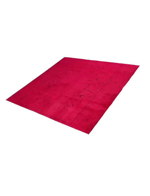 Rojo Persia Alfombra persa vintage 190 x 190 cm - view 1
