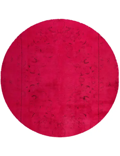 Rojo Persia Alfombra persa vintage 190 x 190 cm