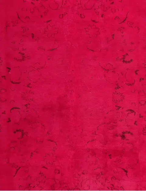 Rojo Persia Alfombra persa vintage 190 x 190 cm - view 3
