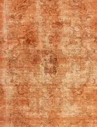 Orange Persien Persischer Vintage Teppich 260 x 214 cm - view 3