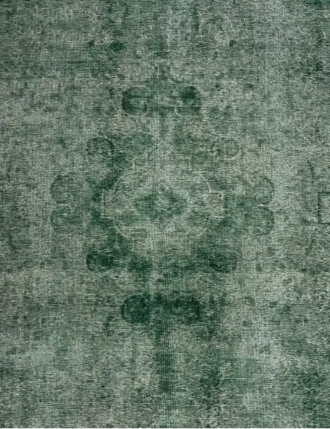 Grønn Persia Persisk vintage teppe 235 x 235 cm - view 3