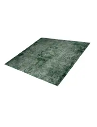 Grün Persien Persischer Vintage Teppich 235 x 235 cm - view 1