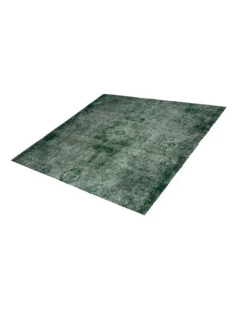 Grønn Persia Persisk vintage teppe 235 x 235 cm - view 1