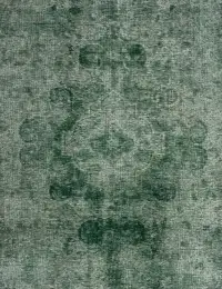Grün Persien Persischer Vintage Teppich 235 x 235 cm - view 3
