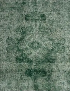 Grün Persien Persischer Vintage Teppich 235 x 235 cm - view 3