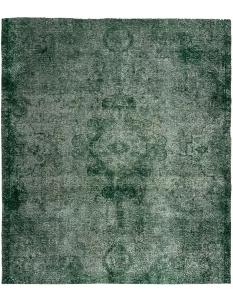 Grün Persien Persischer Vintage Teppich 300 x 235 cm