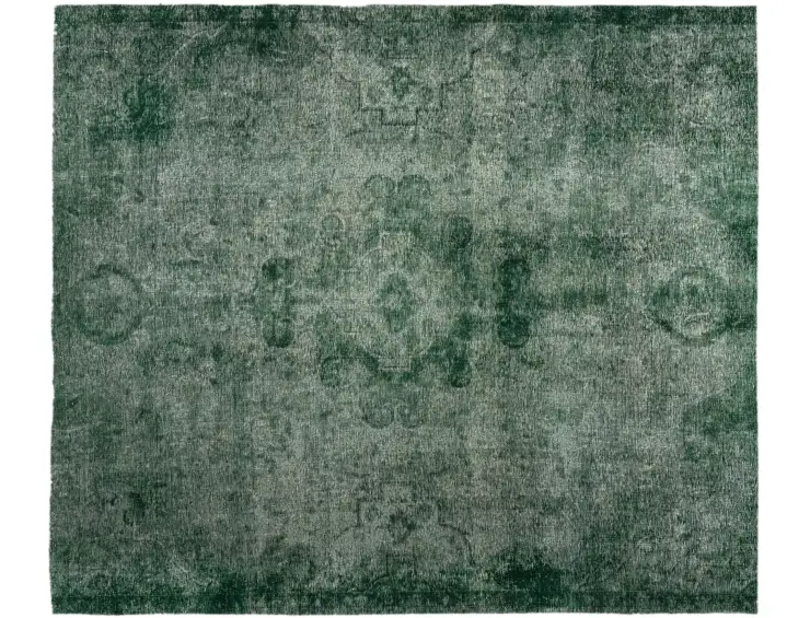Grün Persien Persischer Vintage Teppich 300 x 235 cm
