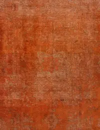 Orange Persien Persischer Vintage Teppich 250 x 210 cm - view 3