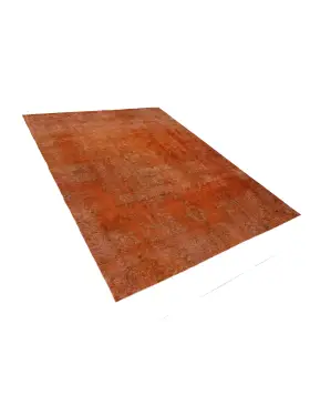 Orange Persien Persischer Vintage Teppich 250 x 210 cm - view 2