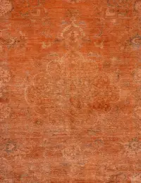 Orange Persien Persischer Vintage Teppich 400 x 286 cm - view 3