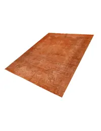 Orange Persien Persischer Vintage Teppich 400 x 286 cm - view 1
