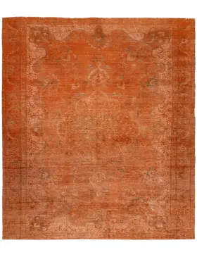 Arancione Persiano Tappeto vintage persiano 350 x 286 cm