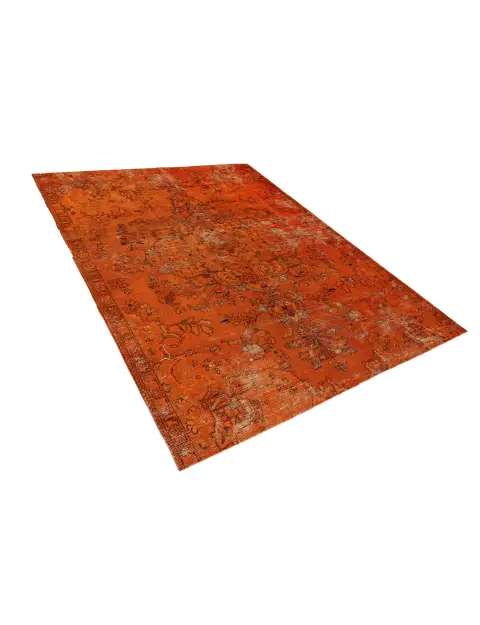Orange Persan Tapis Persan vintage 200 x 145 cm - view 2