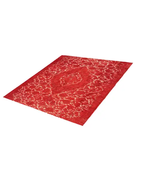 Rojo Persia Alfombra persa vintage 170 x 170 cm - view 1