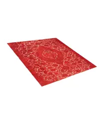 Rot Persien Persischer Vintage Teppich 170 x 170 cm - view 2