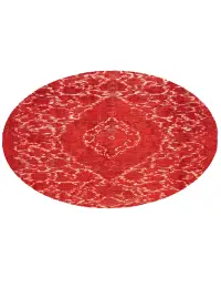 Rot Persien Persischer Vintage Teppich 170 x 170 cm - view 1