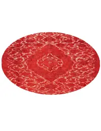Rot Persien Persischer Vintage Teppich 170 x 170 cm - view 2