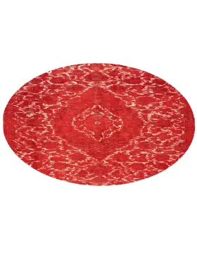 Rot Persien Persischer Vintage Teppich 170 x 170 cm - view 2