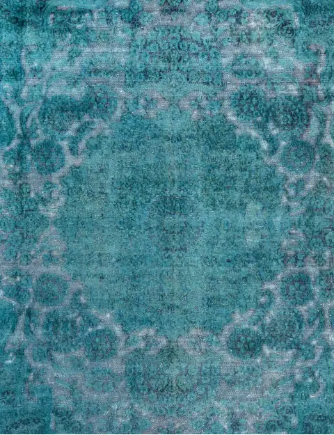 Turkis Persien Persisk Vintagetæppe 280 x 280 cm - view 3