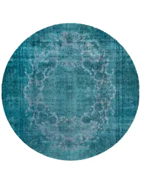 Turkos Persien Persisk vintage matta 280 x 280 cm