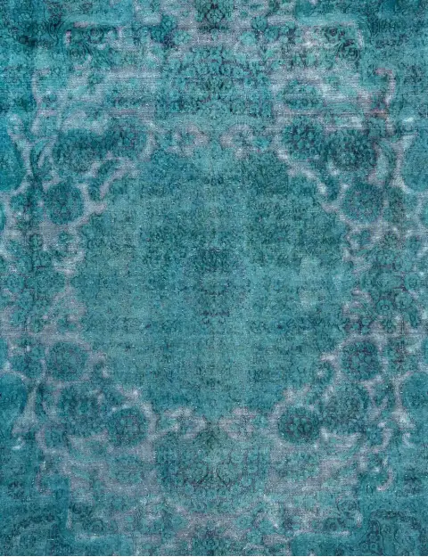 Turkis Persien Persisk Vintagetæppe 350 x 280 cm - view 3