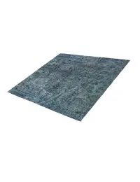 Blau Persien Persischer Vintage Teppich 147 x 147 cm - view 1