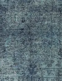 Blau Persien Persischer Vintage Teppich 147 x 147 cm - view 3
