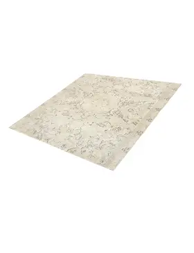 Beige Türkei Vintage Teppich 143 x 143 cm - view 1