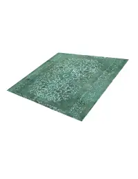 Grün Persien Persischer Vintage Teppich 200 x 200 cm - view 1