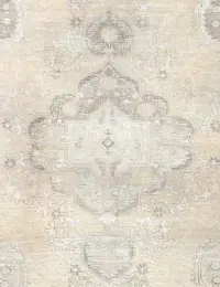 Beige Persien Persischer Vintage Teppich 142 x 142 cm - view 3