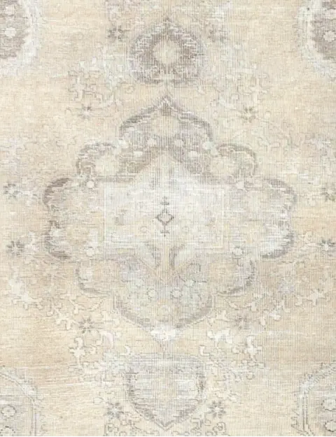 Beige Persien Persisk vintage matta 142 x 142 cm - view 3