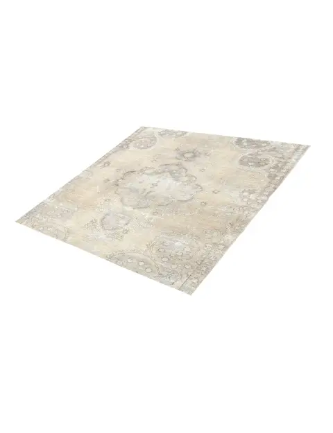 Beige Persien Persisk vintage matta 142 x 142 cm - view 1