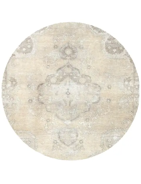  Persien Persischer Vintage Teppich 142 x 142 cm