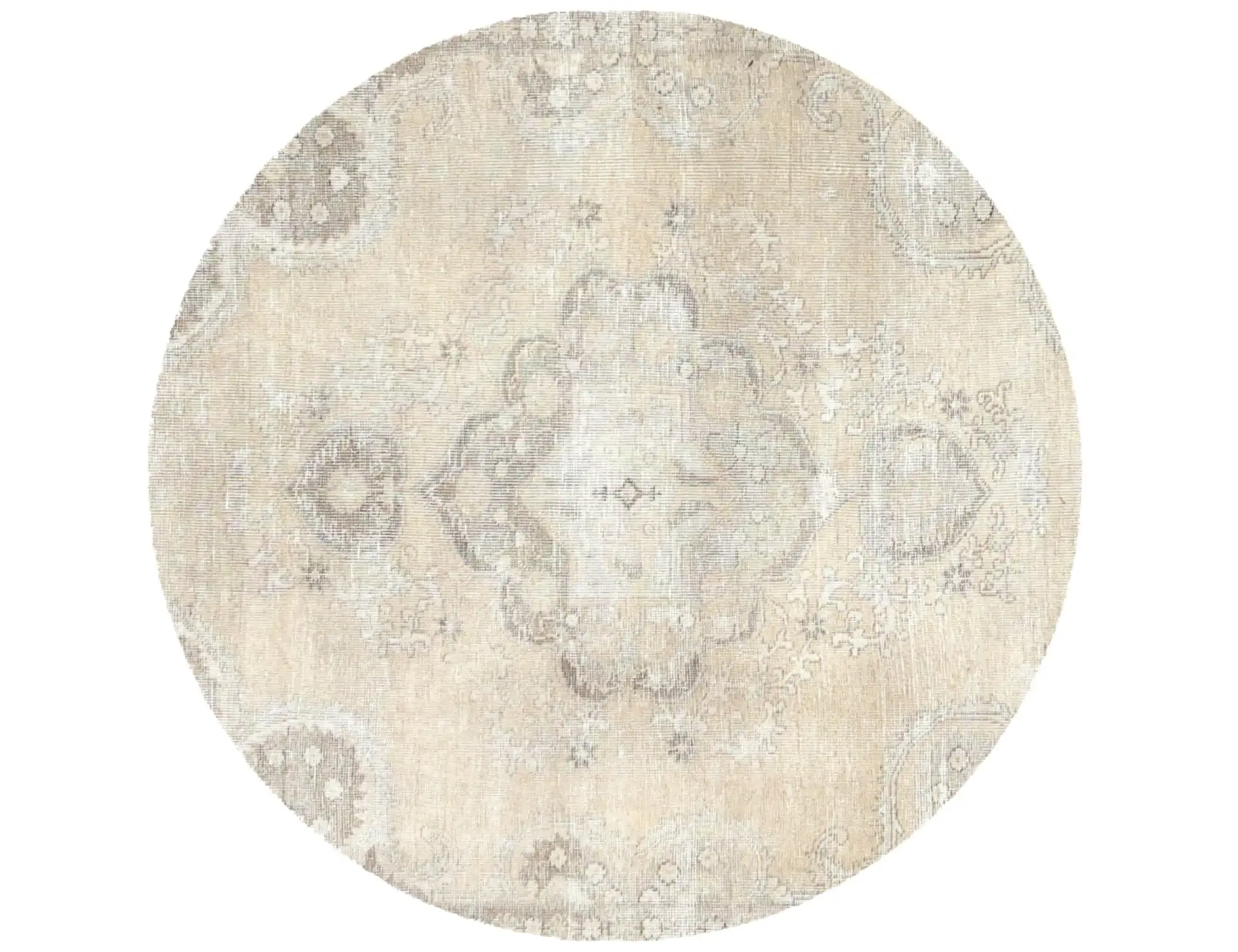  Persien Persischer Vintage Teppich 142 x 142 cm