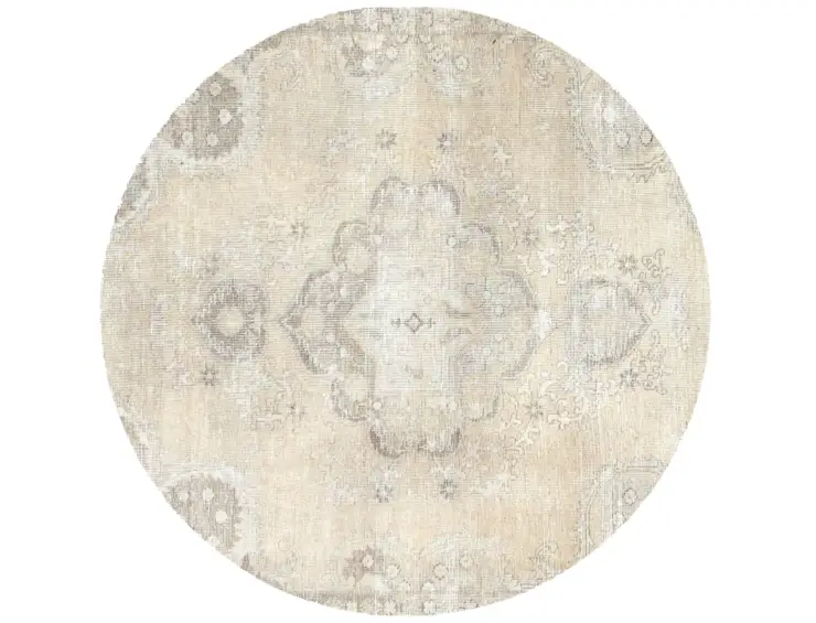  Persien Persischer Vintage Teppich 142 x 142 cm