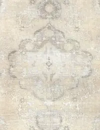  Persien Persischer Vintage Teppich 142 x 142 cm - view 3