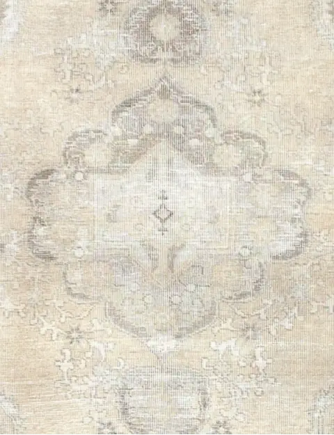  Persien Persisk vintage matta 142 x 142 cm - view 3