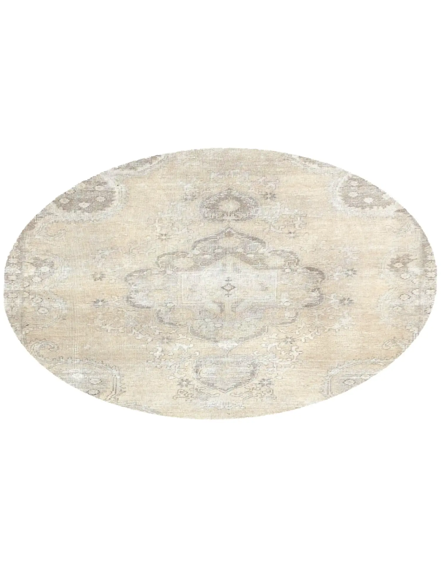  Persien Persischer Vintage Teppich 142 x 142 cm - Einzigartiger handgefertigter Teppich