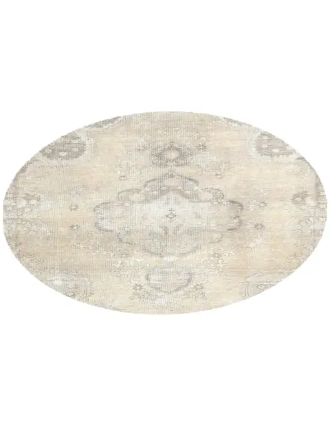  Persien Persisk vintage matta 142 x 142 cm - view 1