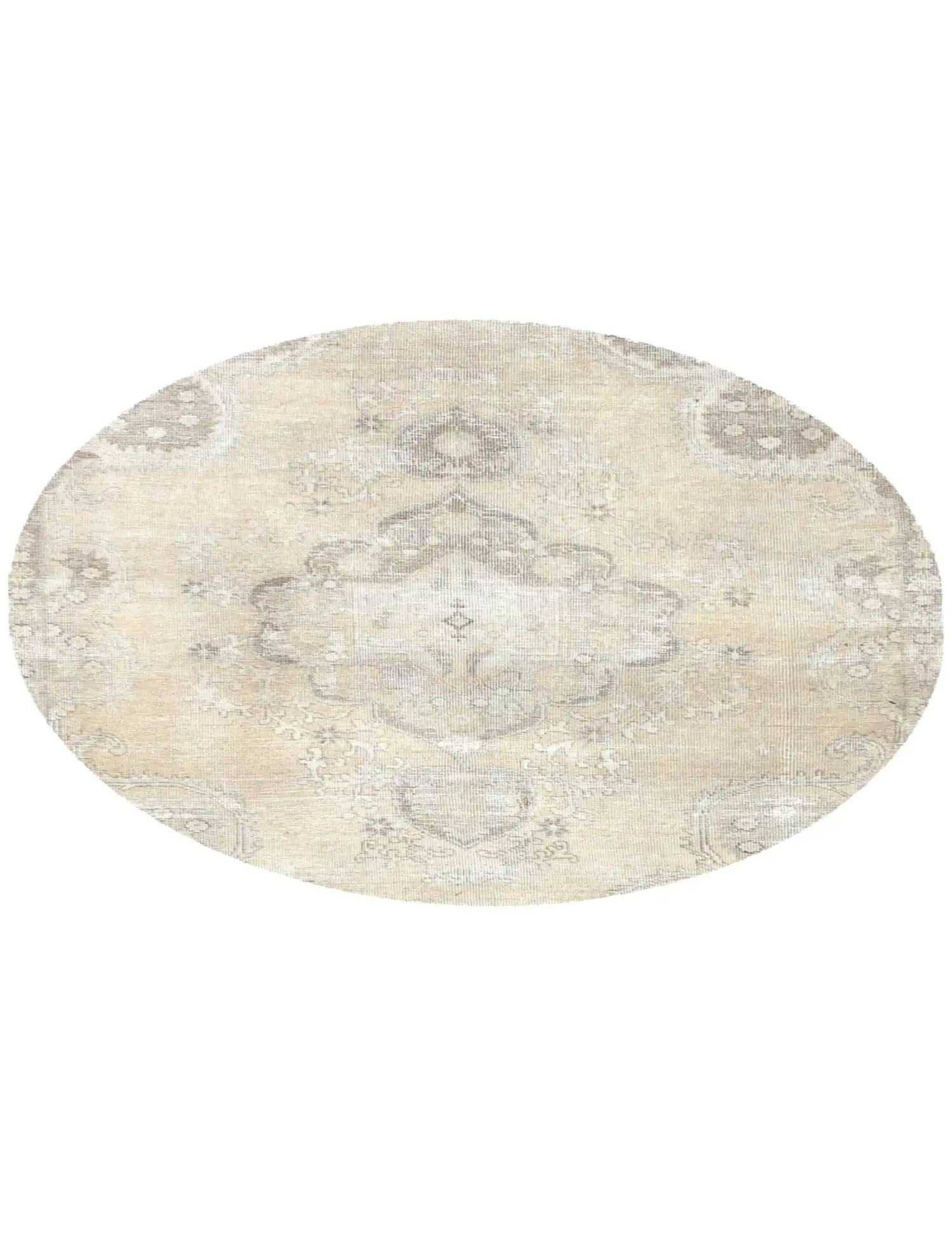  Persien Persischer Vintage Teppich 142 x 142 cm - Einzigartiger handgefertigter Teppich