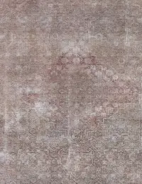 Grau Persien Persischer Vintage Teppich 150 x 150 cm - view 3