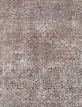 Grå Persien Persisk vintage matta 150 x 150 cm - view 3