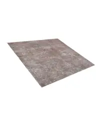 Grau Persien Persischer Vintage Teppich 150 x 150 cm - view 2