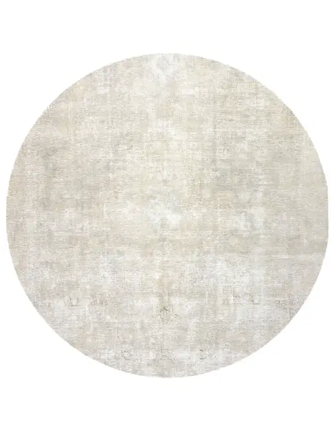 Beige Persien Persischer Vintage Teppich 273 x 273 cm