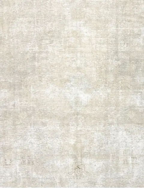 Beige Persien Persischer Vintage Teppich 273 x 273 cm - view 3