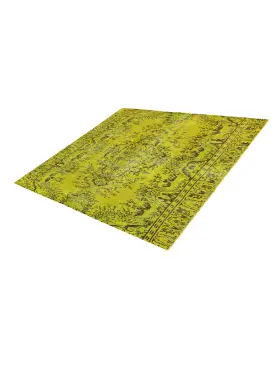 Gul Persien Persisk vintage matta 147 x 147 cm - view 1