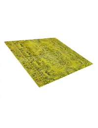 Gelb Persien Persischer Vintage Teppich 147 x 147 cm - view 2